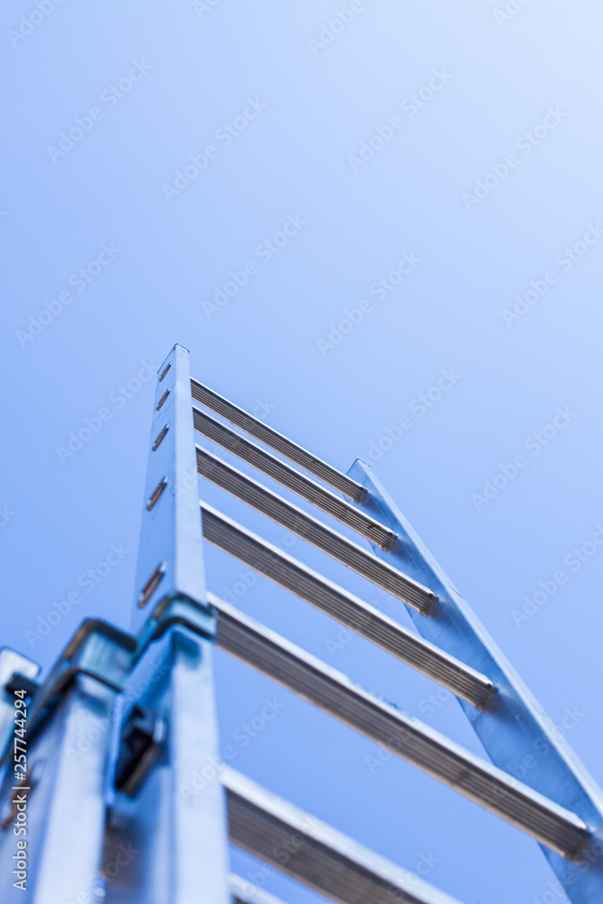 ladder and blue sky ladder and blue sky