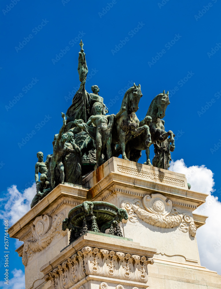 SÃO PAULO MUSEU DO IPIRANGA - ESTÁTUA DA INDEPENDÊNCIA DO BRASIL