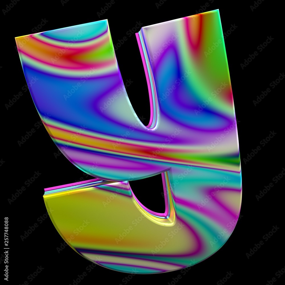 Colorful Circus Alphabet Y