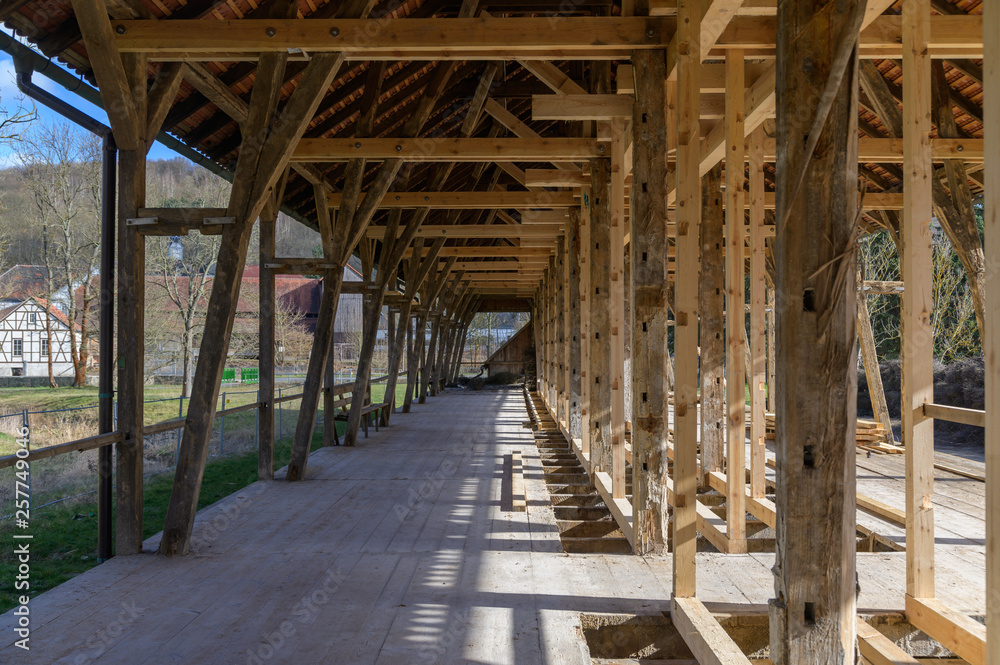 Fototapeta premium Alte Saline in Bad Sulza