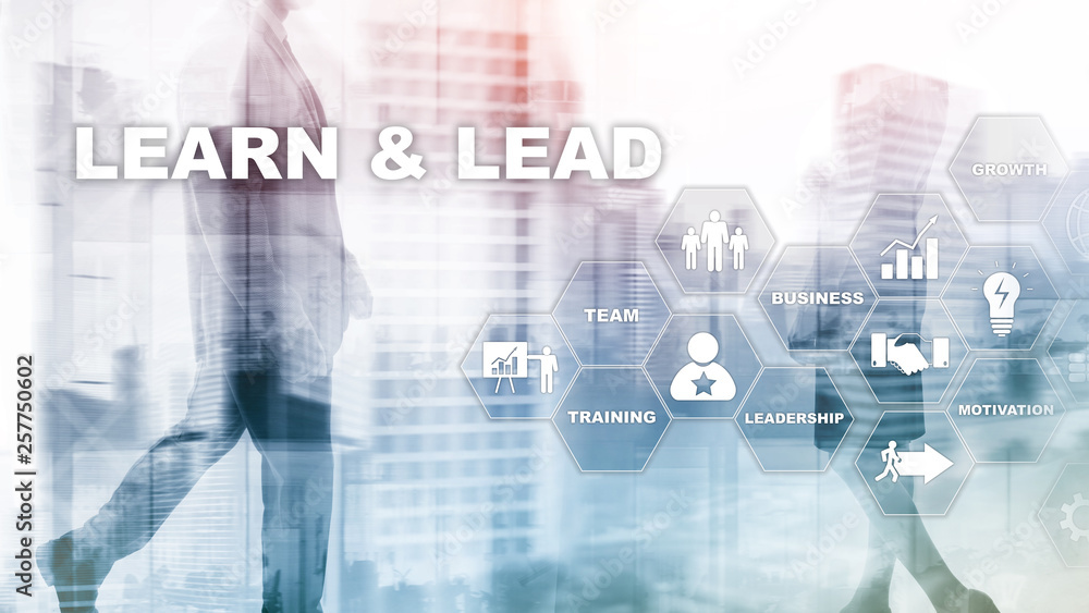 Learn and Lead futuristic concepts for busines. Learn and Lead futuristic concepts for busines.