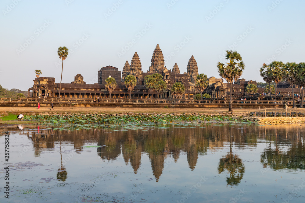 Angkor Wat Temple before sunset, Siem Reap, Cambodia Angkor Wat Temple before sunset, Siem Reap, Cambodia