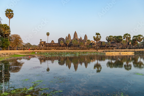 Angkor Wat Temple before sunset, Siem Reap, Cambodia © umike_foto