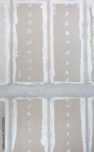 Photography Wall made from plasterboard drywall.