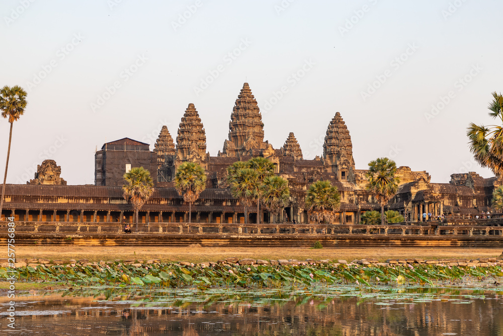 Angkor Wat Temple before sunset, Siem Reap, Cambodia Angkor Wat Temple before sunset, Siem Reap, Cambodia