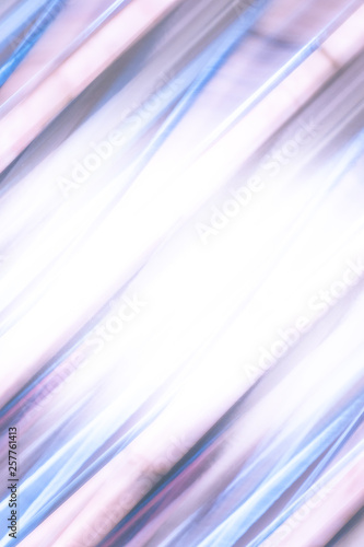Abstract violet and blue pattern background - textured blurry stripes with isolated white space