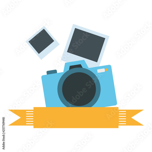 photographic camera isolated icon