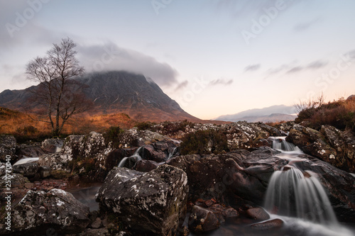 First Light on the Buachaille