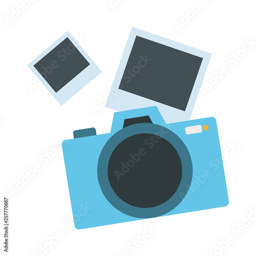 photographic camera isolated icon