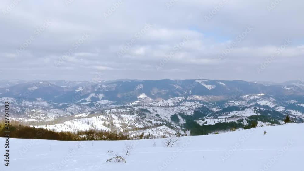 Winter aerial flight over mountain man walk cold blue nature snow landscape travel white high winter drone forest panorama valley top tourism scenery snowy resort close up Winter aerial flight over mountain man walk cold blue nature snow landscape travel white high winter drone forest panorama valley top tourism scenery snowy resort close up
