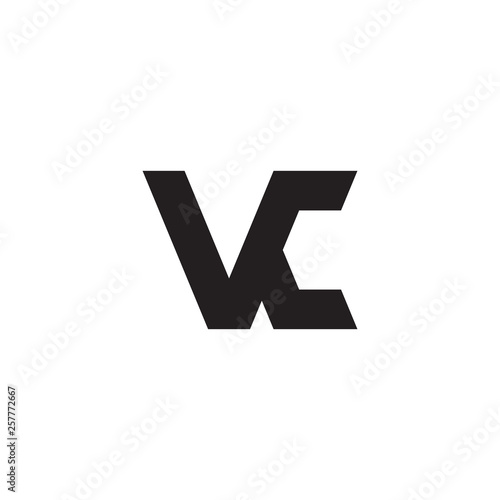 VC logo letter design