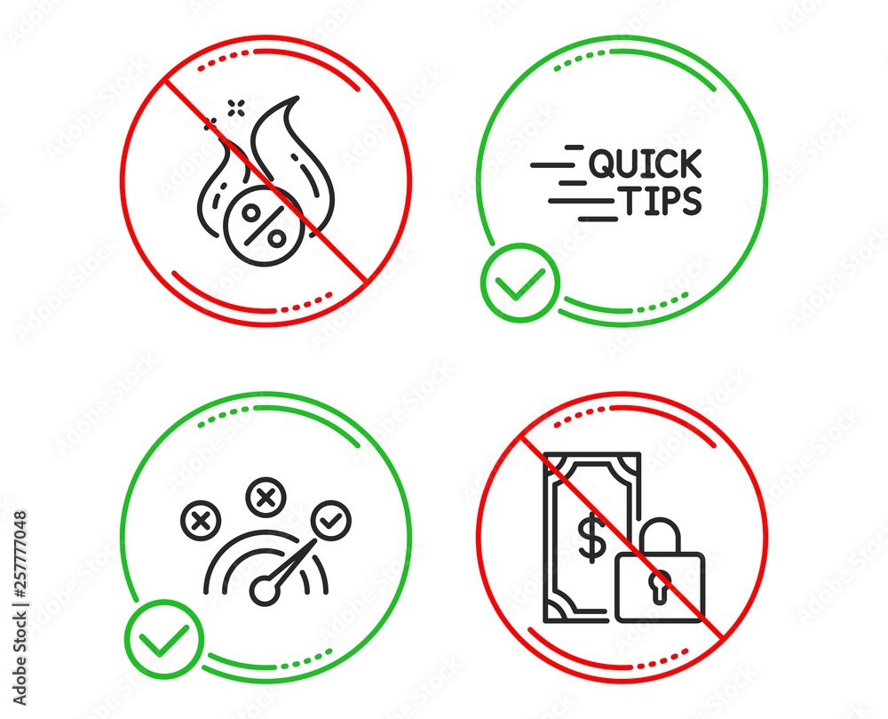 Do or Stop. Hot loan, Education and Correct answer icons simple set. Private payment sign. Discount offer, Quick tips, Speed symbol. Secure finance. Technology set. Line hot loan do icon. Vector Do or Stop. Hot loan, Education and Correct answer icons simple set. Private payment sign. Discount offer, Quick tips, Speed symbol. Secure finance. Technology set. Line hot loan do icon. Vector