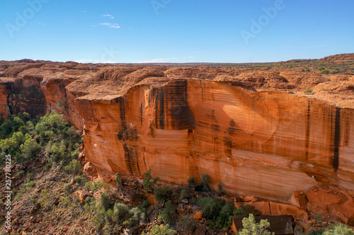 view of the Kings Canyon, Watarrka National Park, Northern Territory, Australia photo