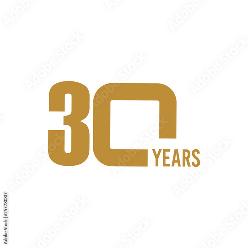 30 Year Anniversary Vector Template Design Illustration Free Download 30 Year Anniversary Vector Template Design Illustration - GFXLoad