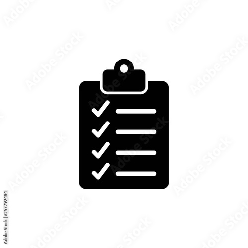 check list icon symbol vector