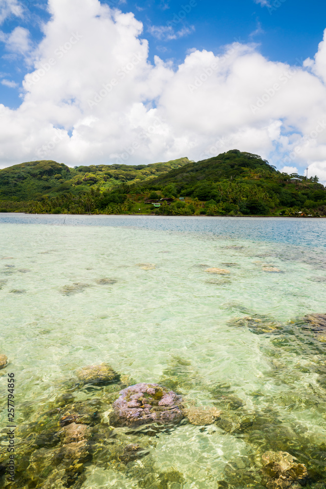 Obraz premium Huahine Tahiti (French Polynesia)