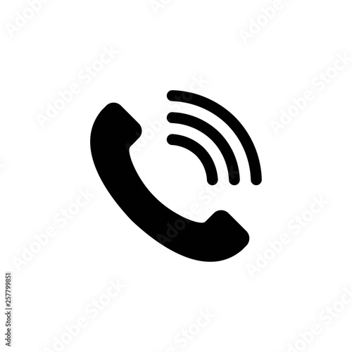 phone icon vector design