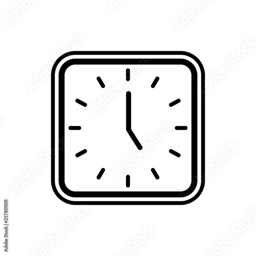 clock, watch, time icon vector design
