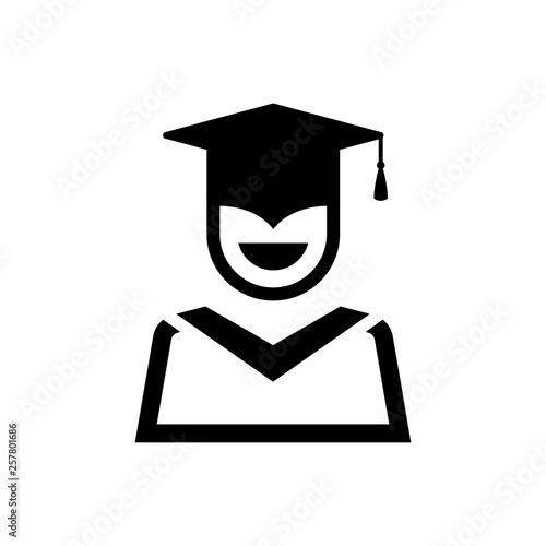 Graduate student icon