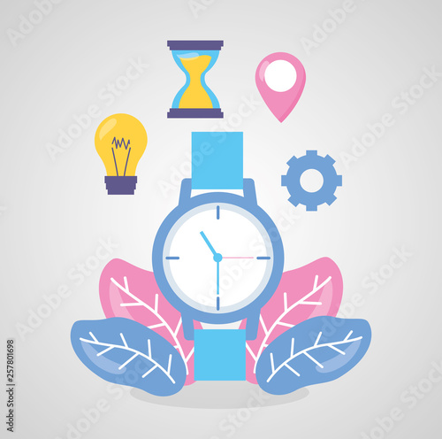 wristwatch time icon