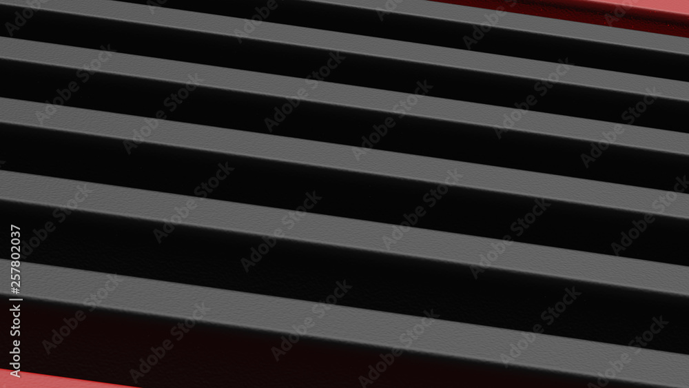 3d rendering of White Clear Blank Subtle Geometric Abstract