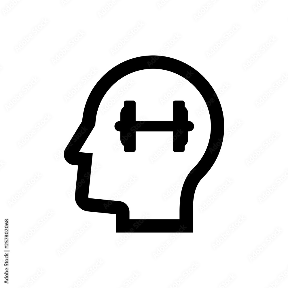 Memory training icon Memory training icon