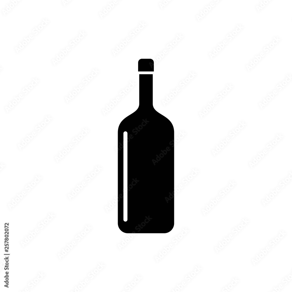 bottle, glass beer icon design bottle, glass beer icon design