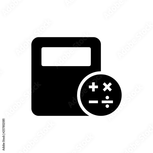 Mathematical calculations icon