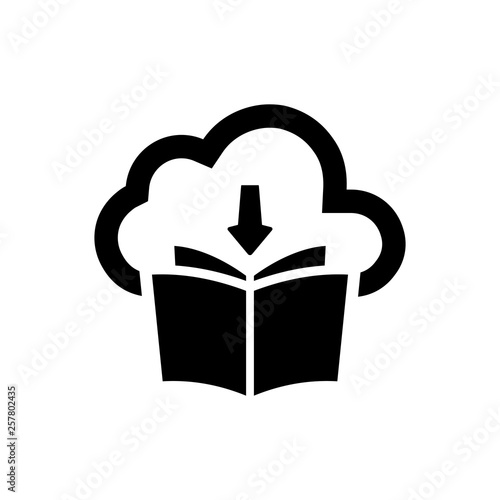Online book download icon