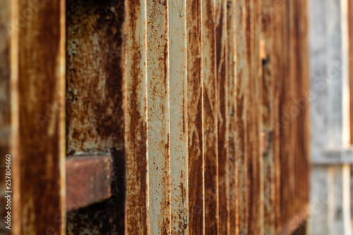 Rusted steel background © Taveesak