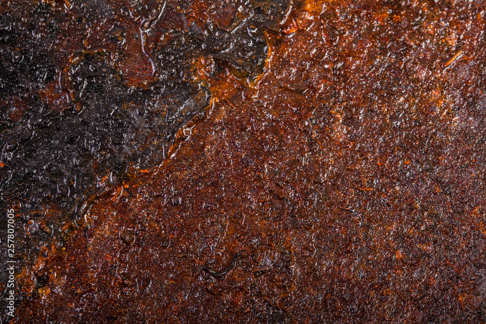 wet rusty sheet metal. old background wet rusty sheet metal. old background