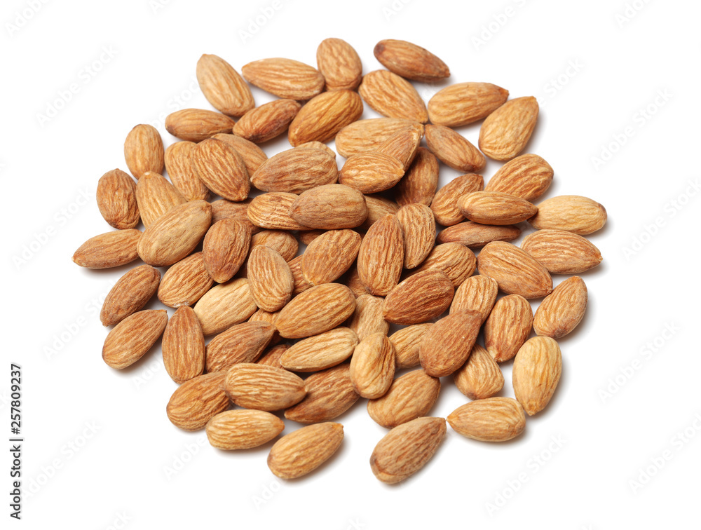 apricot kernel isolated on white background apricot kernel isolated on white background