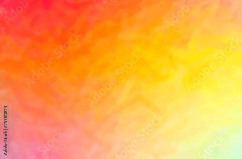 Abstract illustration of orange Dry Brush Oil Paint background