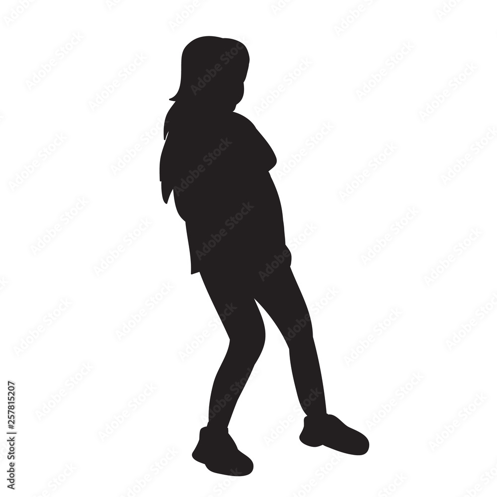 silhouette of a black child dancing silhouette of a black child dancing