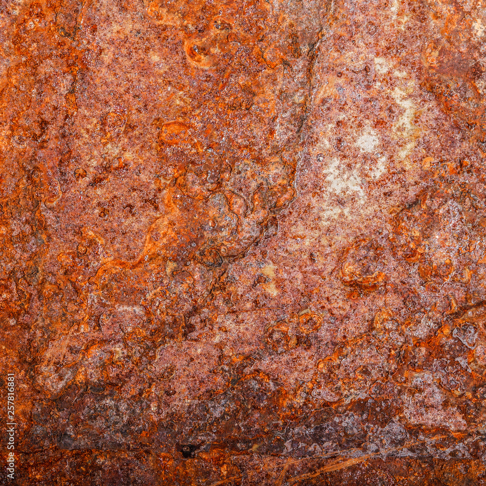 sheet of rusty metal. old oxidized background sheet of rusty metal. old oxidized background