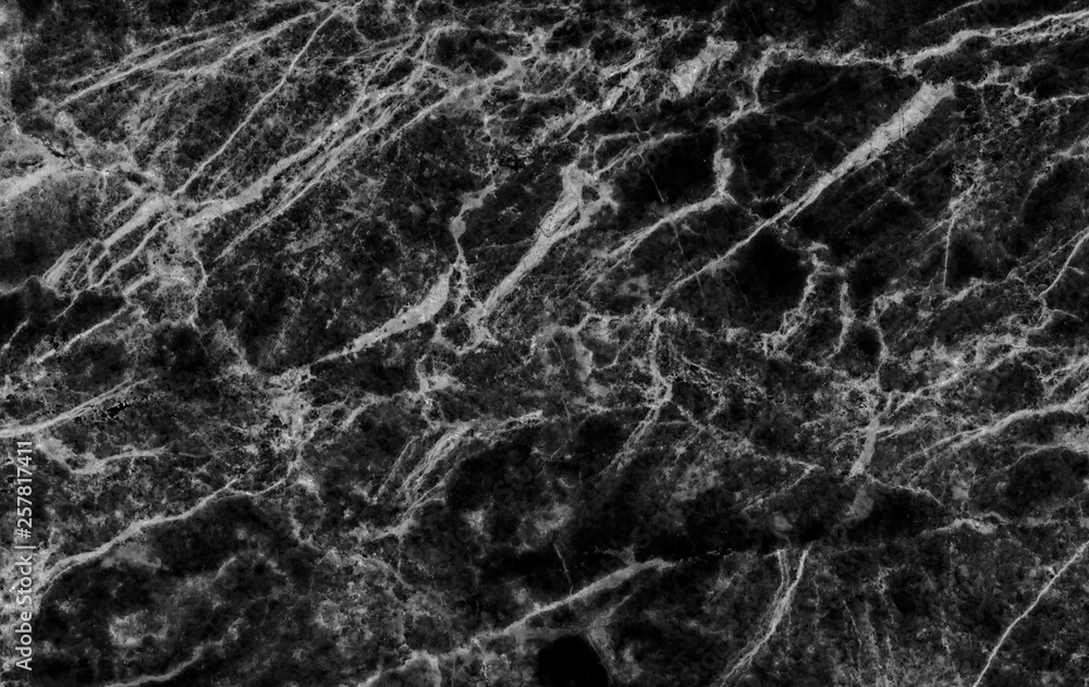 Naklejka premium Black marble stone