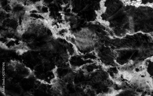 Black marble stone