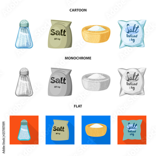 Vector design of cooking and sea symbol. Collection of cooking and baking   vector icon for stock.