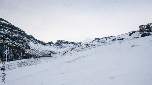 Iceland Vatna Glacier Natural scenery © chendongshan