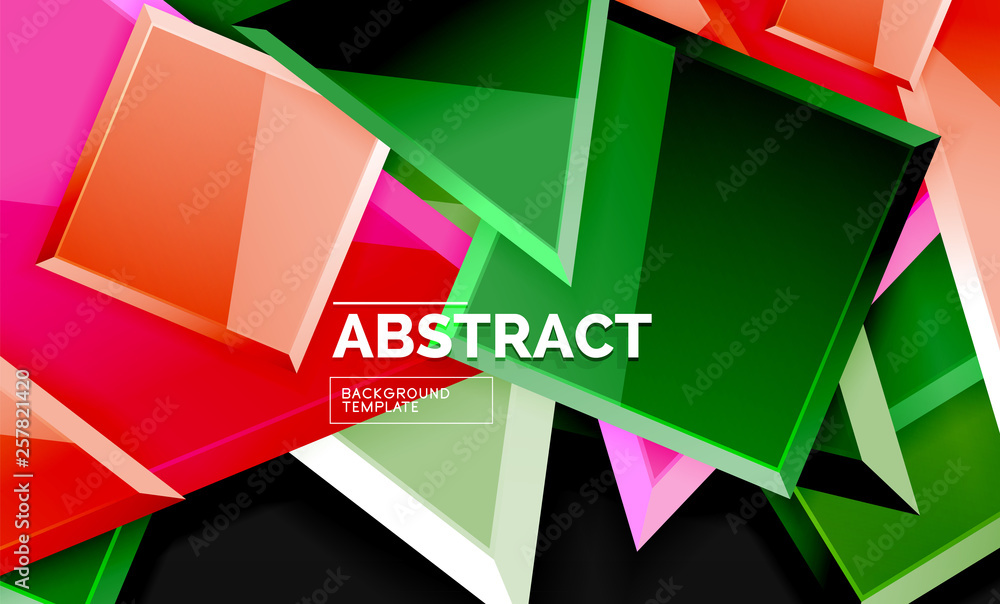 Shiny style geometric background Shiny style geometric background