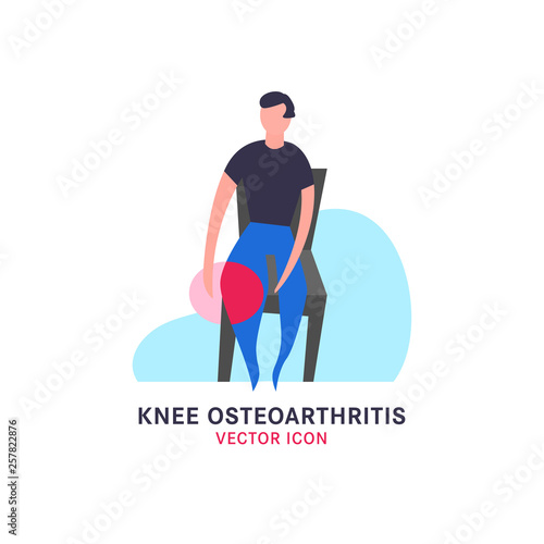 Knee osteoarthritis icon