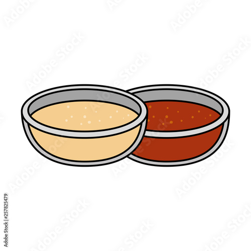 tomato and mayonnaise sauces