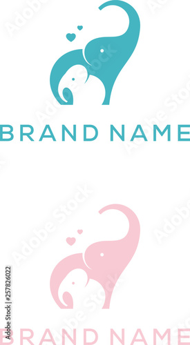 elephant logo design
