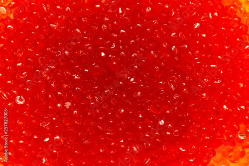 salmon roe as background