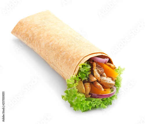 Delicious chicken shawarma ...
