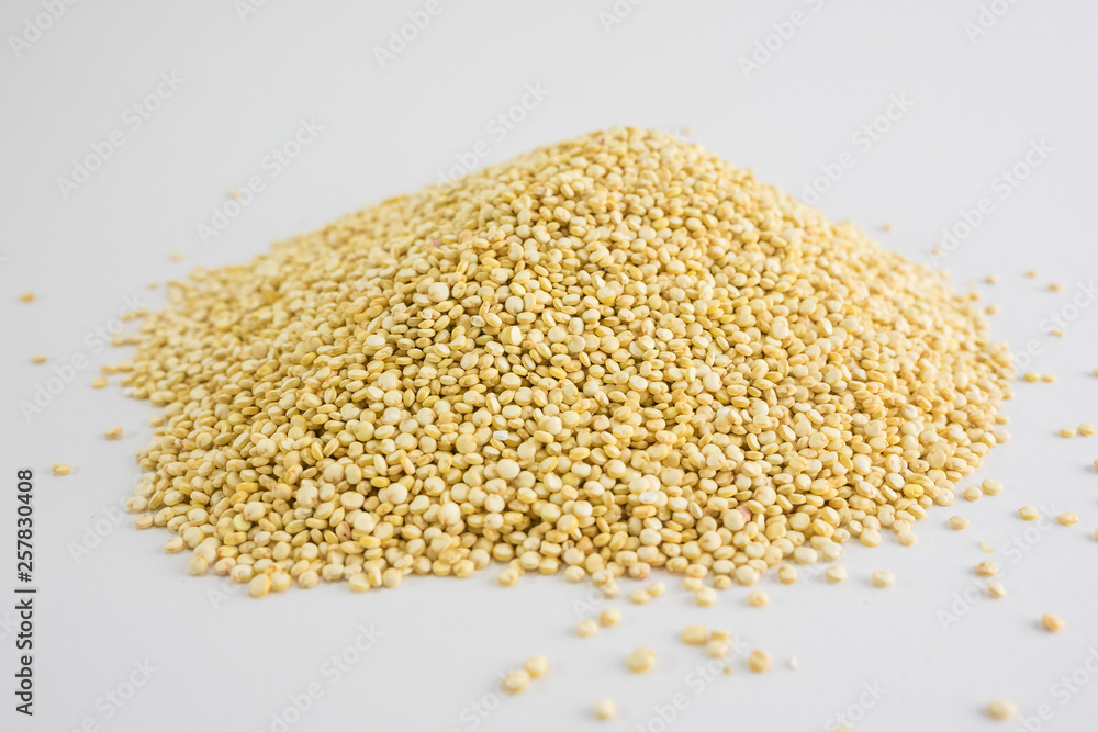 Mountain of Quinoa Seeds, white background of Quinoa seeds. Quinoa seeds from Bolivia and Peru Mountain of Quinoa Seeds, white background of Quinoa seeds. Quinoa seeds from Bolivia and Peru