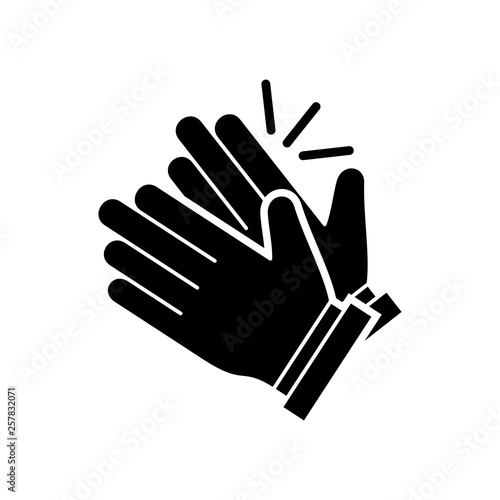 Clapping hand icon