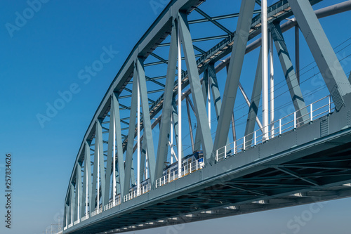 Railroad Bridge Near Nijmegen