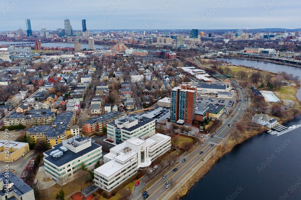 Fototapeta premium Boston from Above