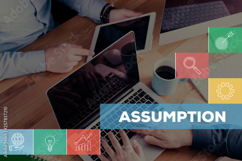 Obraz na plátně ASSUMPTION CONCEPT